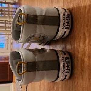 Converse Gray Mid Rise shoes